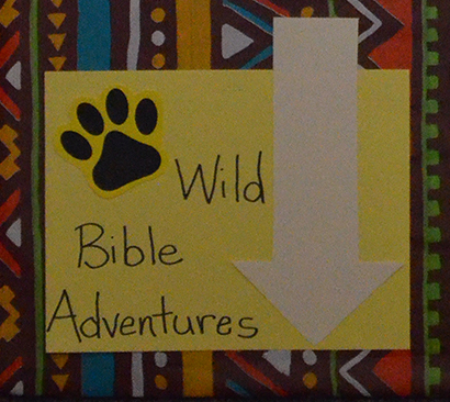 Wild Bible Adventure Sign